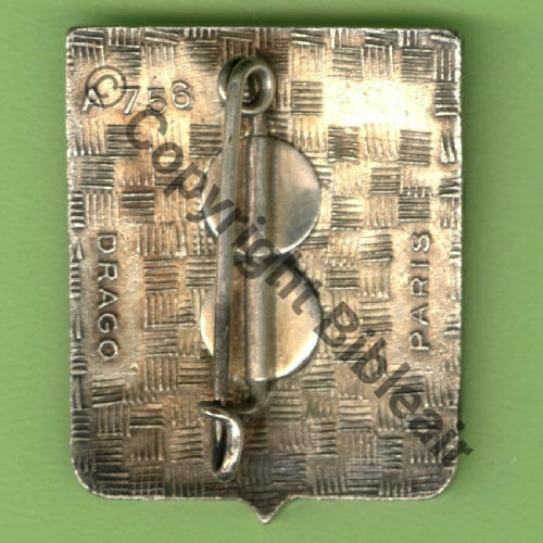 1957  A0756 EALA 4.73 PAUL CAZELLES FORT LAMY  DrP+DBol Guilloche Src.Y.GENTY 79Eur(x7) 